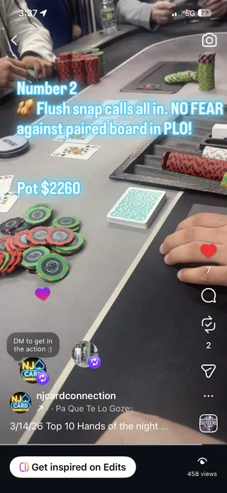 Woodbridge NJ every Saturday 8PM 5/5 Rotation and 1/3 NLH – photo 1