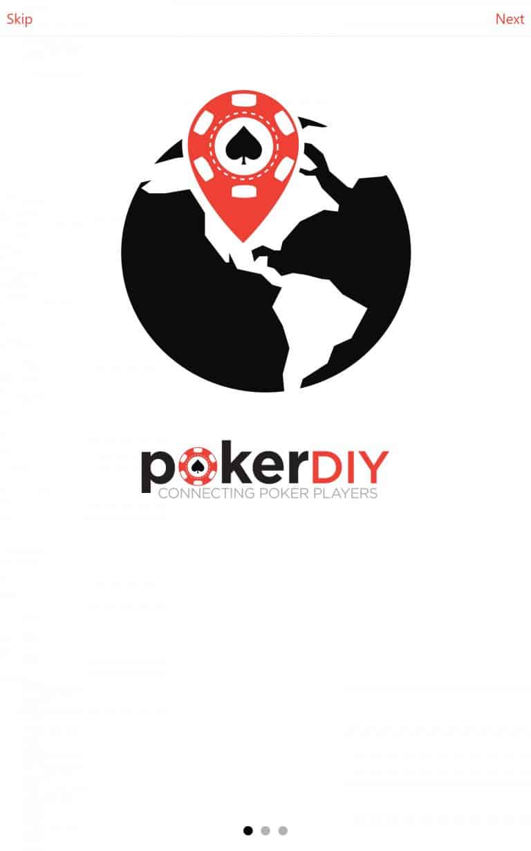 Poker Game Map Logo